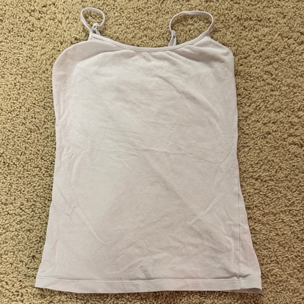 Forever 21 Girls size M, White Spaghetti Strap Top